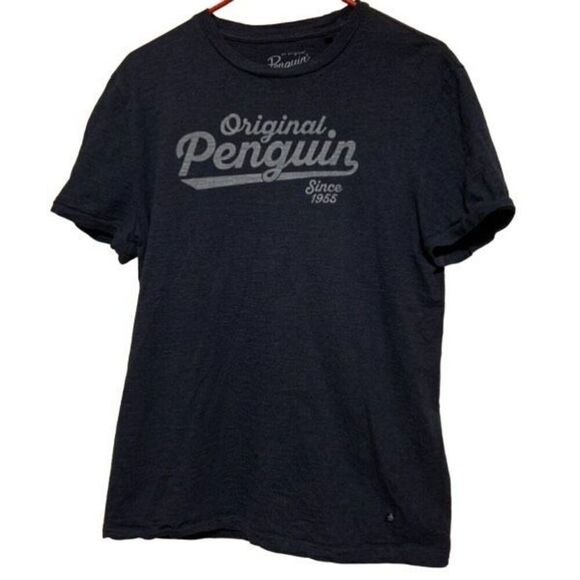 Original Penguin Size Medium Blue T-Shirt - Picture 1 of 5